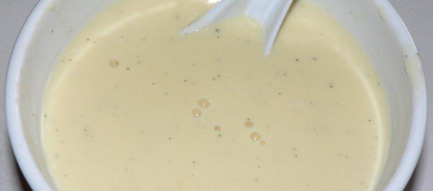 Recette de crème anglaise